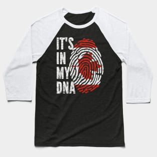 IT'S IN MY DNA Canada Flag Men Women Kids Baseball T-Shirt